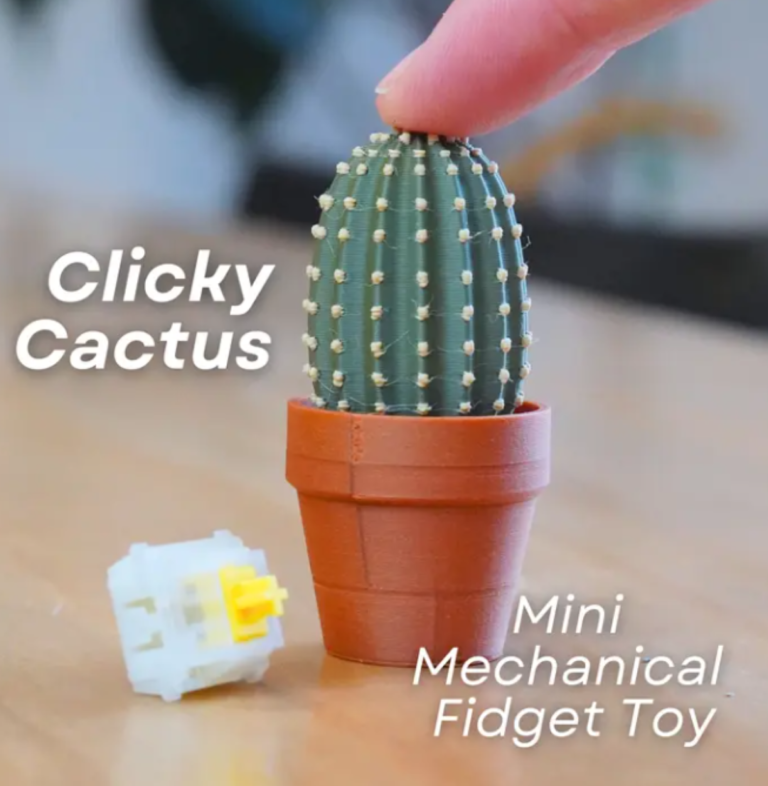 Mechanical Switch Cactus Fidget