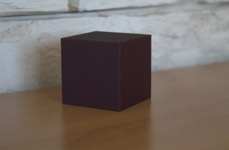 3D Printed Geometric Cube - Modern and Sleek