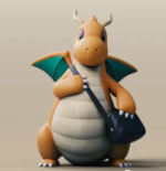 Eye-Catching Dragonite 3D Print