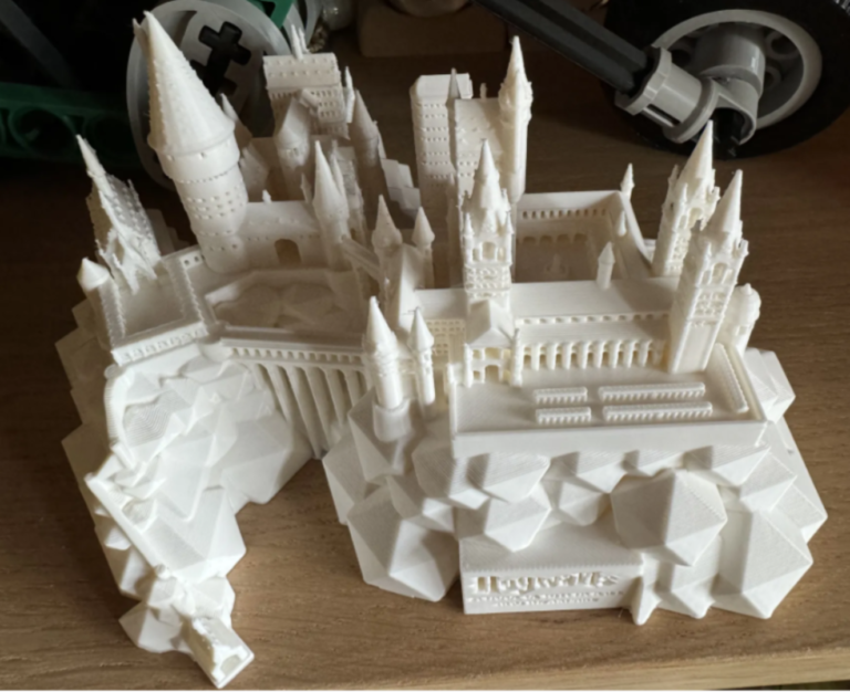 Magical 3D Printed Hogwarts Replica