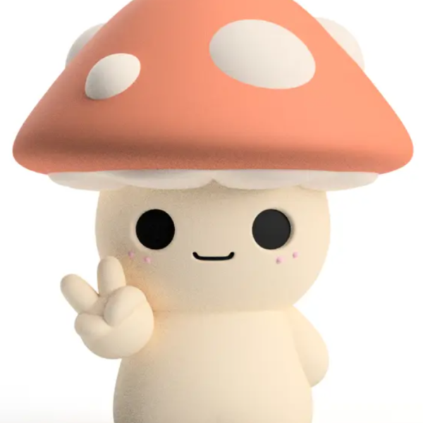 Mushroom Baby 3D Model