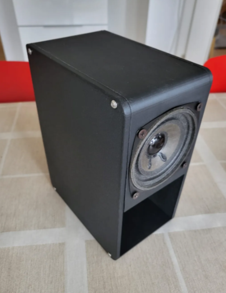 3D Printed Speaker Box - Perfect for 80mm Speakers