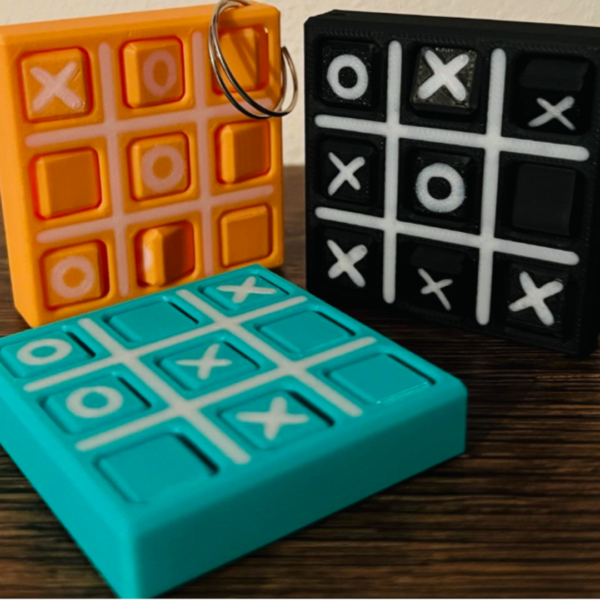 Fun 3D Printed Tic Tac Toe Board