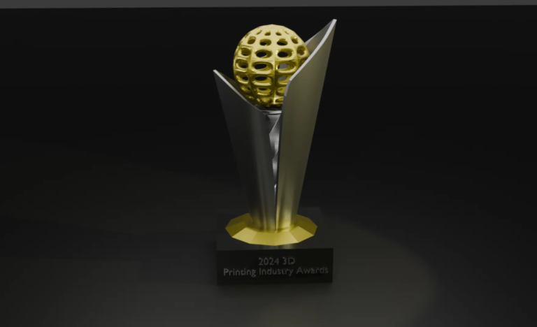 Elegant 3D Printed Trophy