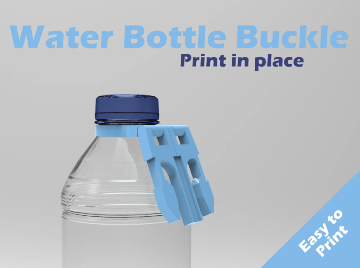 3D Printed Water Bottle Buckle