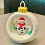 3D Printed Christmas Ornament