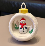 3D Printed Christmas Ornament