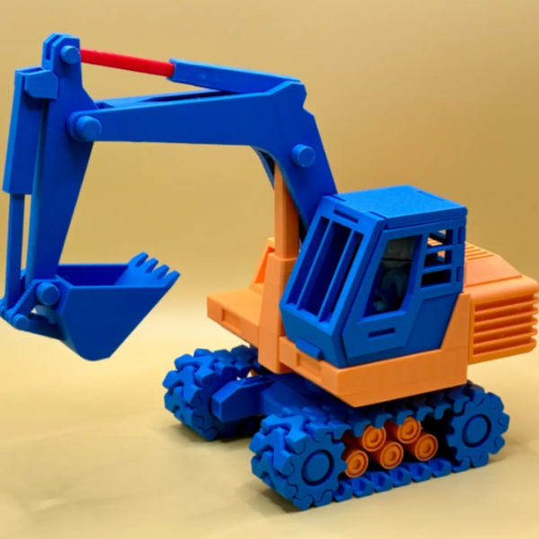 3D Printed Construction Excavator