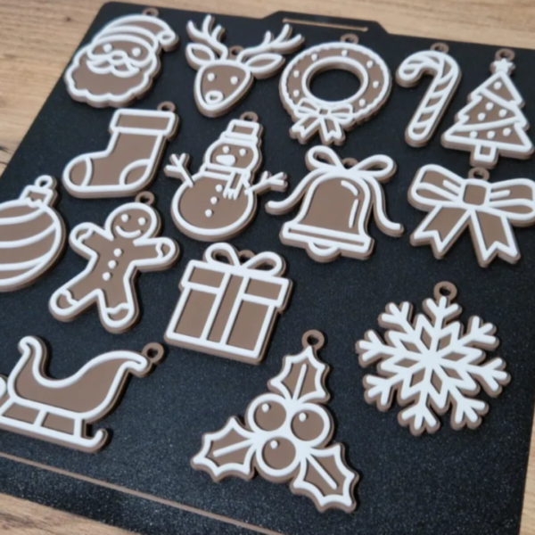 Charming Christmas Tree Gingerbread Decoration