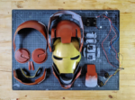 Iron Man 3D Printed Mask - Perfect for Cosplay