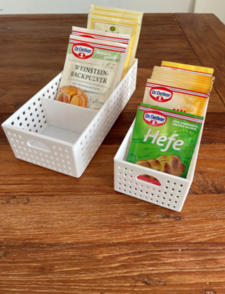 Versatile 3D Printed Kitchen Organizer for Baking Powder & Spices