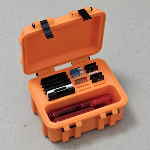 Media Storage Case - 3D Printed for Secure Transport