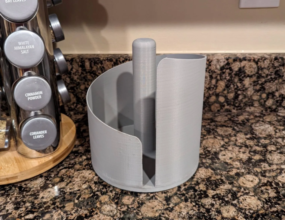 3D Printed Paper Towel Holder - Perfect for Home