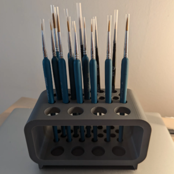 Brush Holder for Painters - Organized Workspace