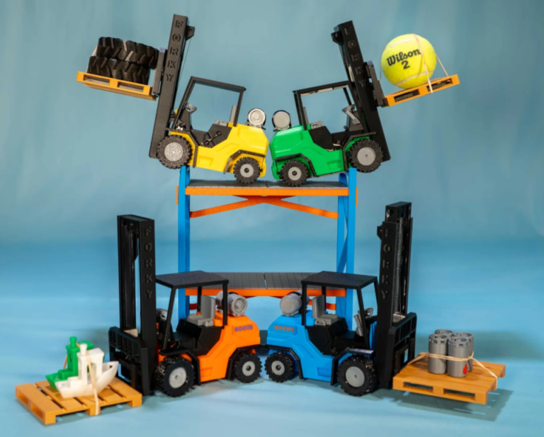 3D Printed RC Forklift