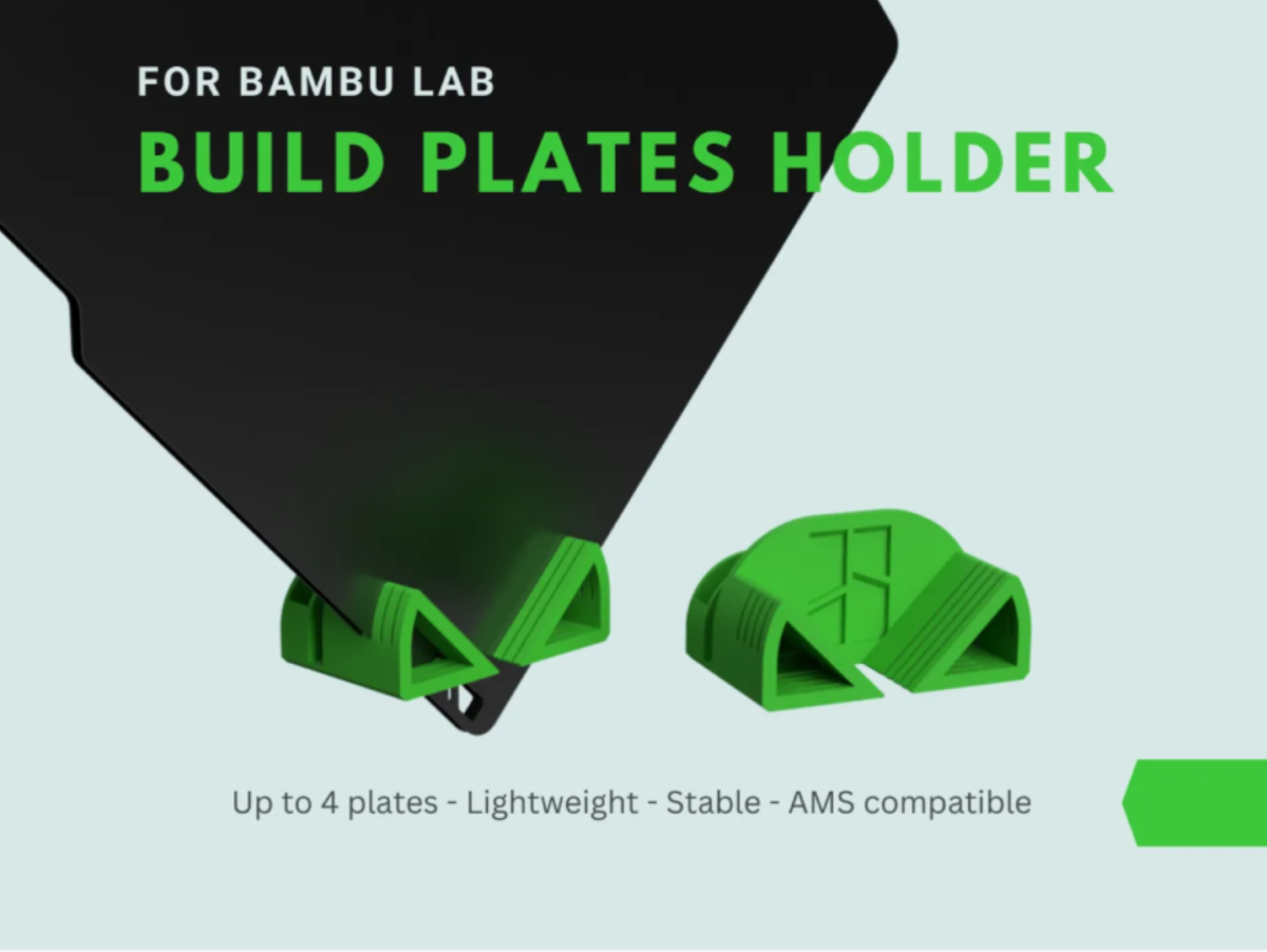 Efficient Bambu Lab Build Plate Organizer