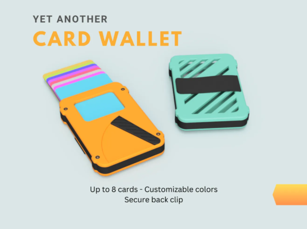 Functional Cardholder with Modular Design