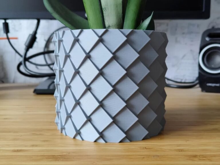 3D Printed Dragon Scales Planter