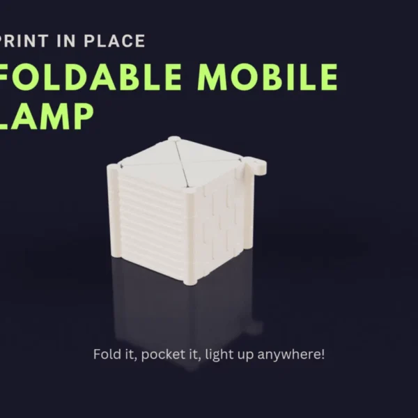 Portable Print-in-Place Mini Lamp