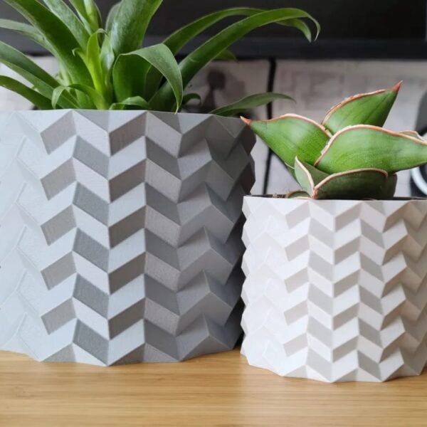 Geometric Plant Pot for Home Decor