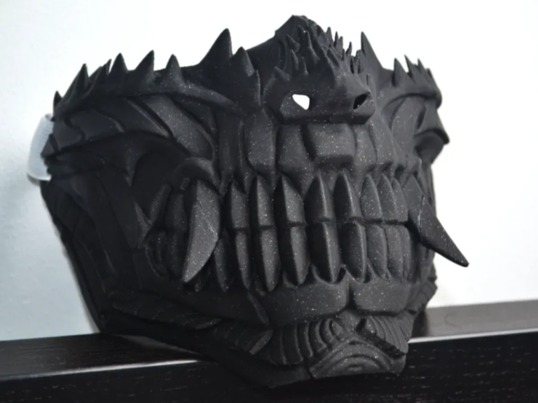 3D Printed Hannya Oni Mask