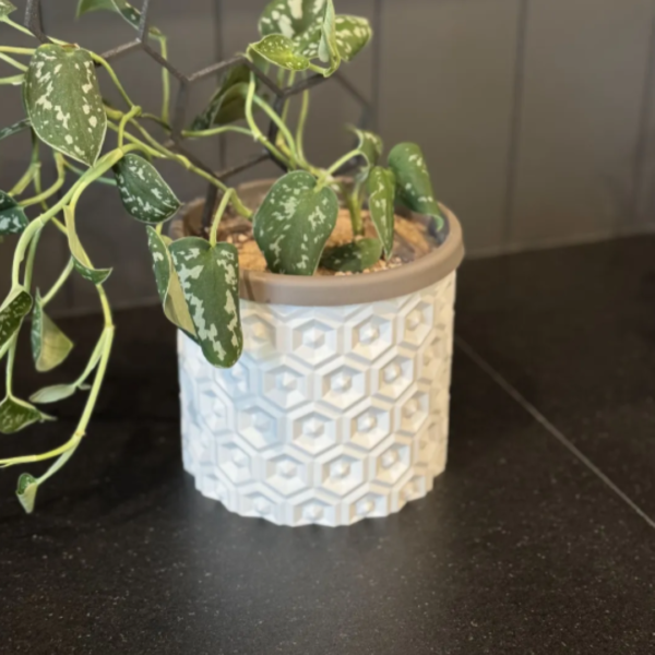 Gleaming Shining Plant Planter for Home Decor