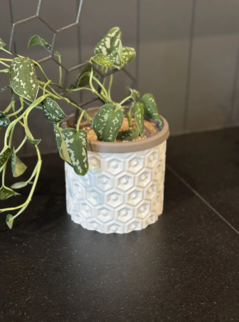 Gleaming Shining Plant Planter for Home Decor