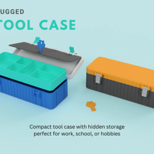 Rugged Multi-Functional Pencil Case"