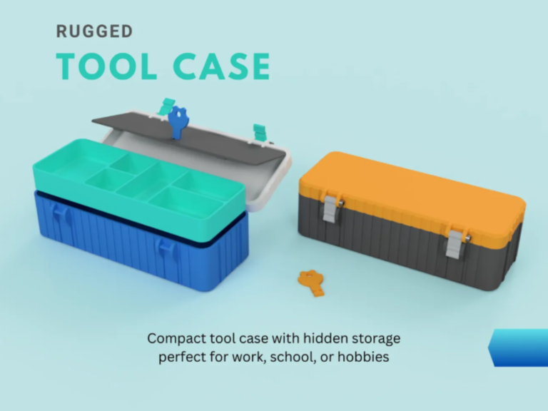 Rugged Multi-Functional Pencil Case"